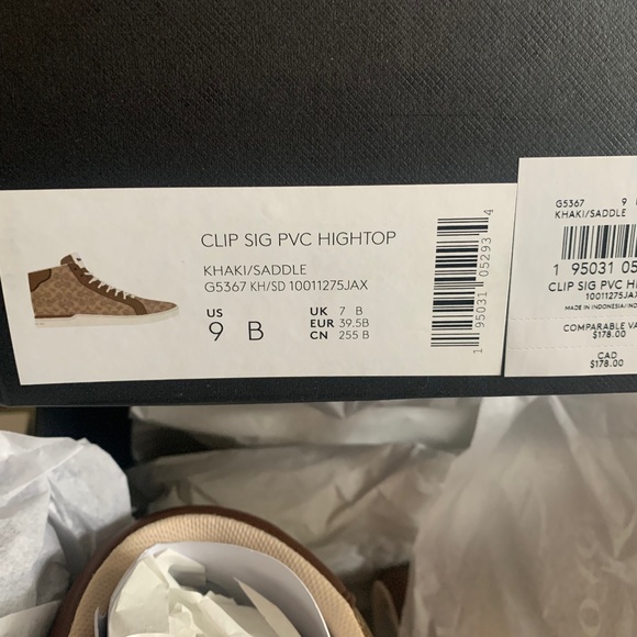 Coach shoes - Picture 1 of 3